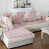 Febrella Quilted Non-Slip Sofa Cover Mat - Rose Mauve