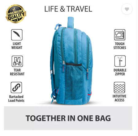 Drazo Rocksun Stylish Waterproof School Bag
