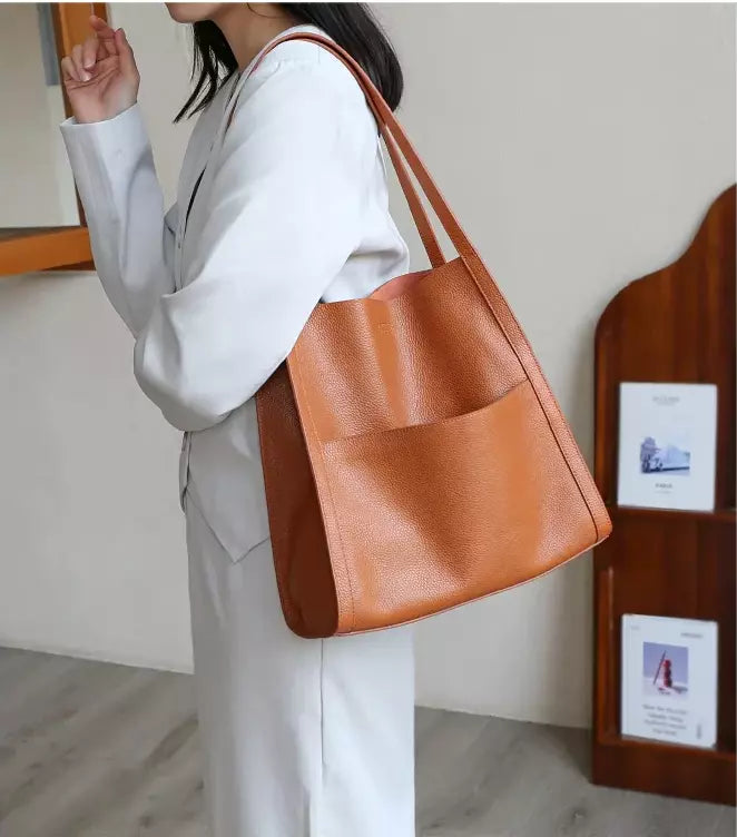 Drazo Cora Soft PU Leather Shoulder Bag