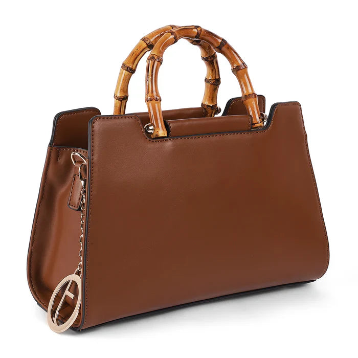 Drazo Bamboo Brown Women's Handbag