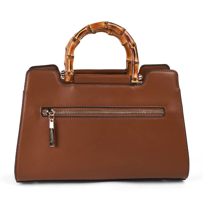 Drazo Bamboo Brown Women's Handbag