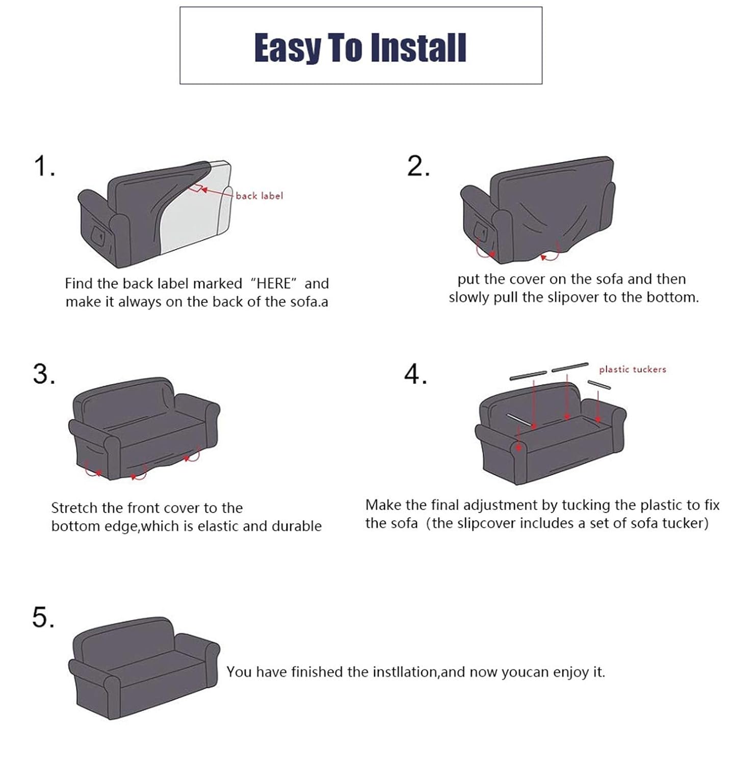 Fabrella Exclusive Stretchable Sofa Cover