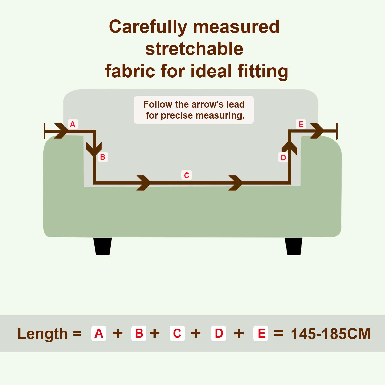 Fabrella Exclusive Stretchable Sofa Cover