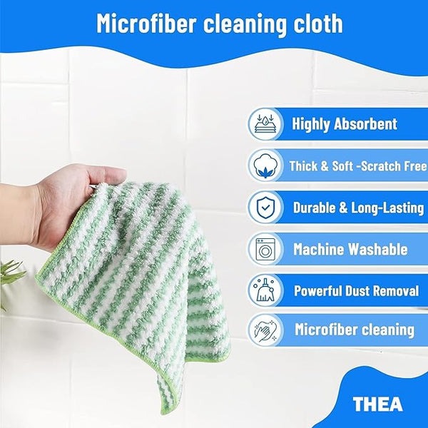 Multipurpose Microfiber Cleaning Rag (Buy 6 & Get 6 Pcs Free)
