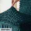2025 Turkish Bubble Frill Chair Covers : Teal
