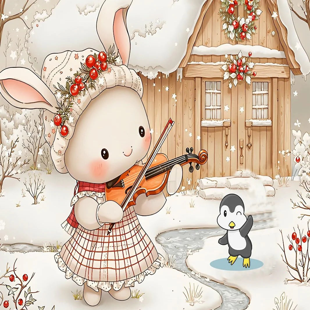 7D Effect Bedding Collection for kids - Snow Doll