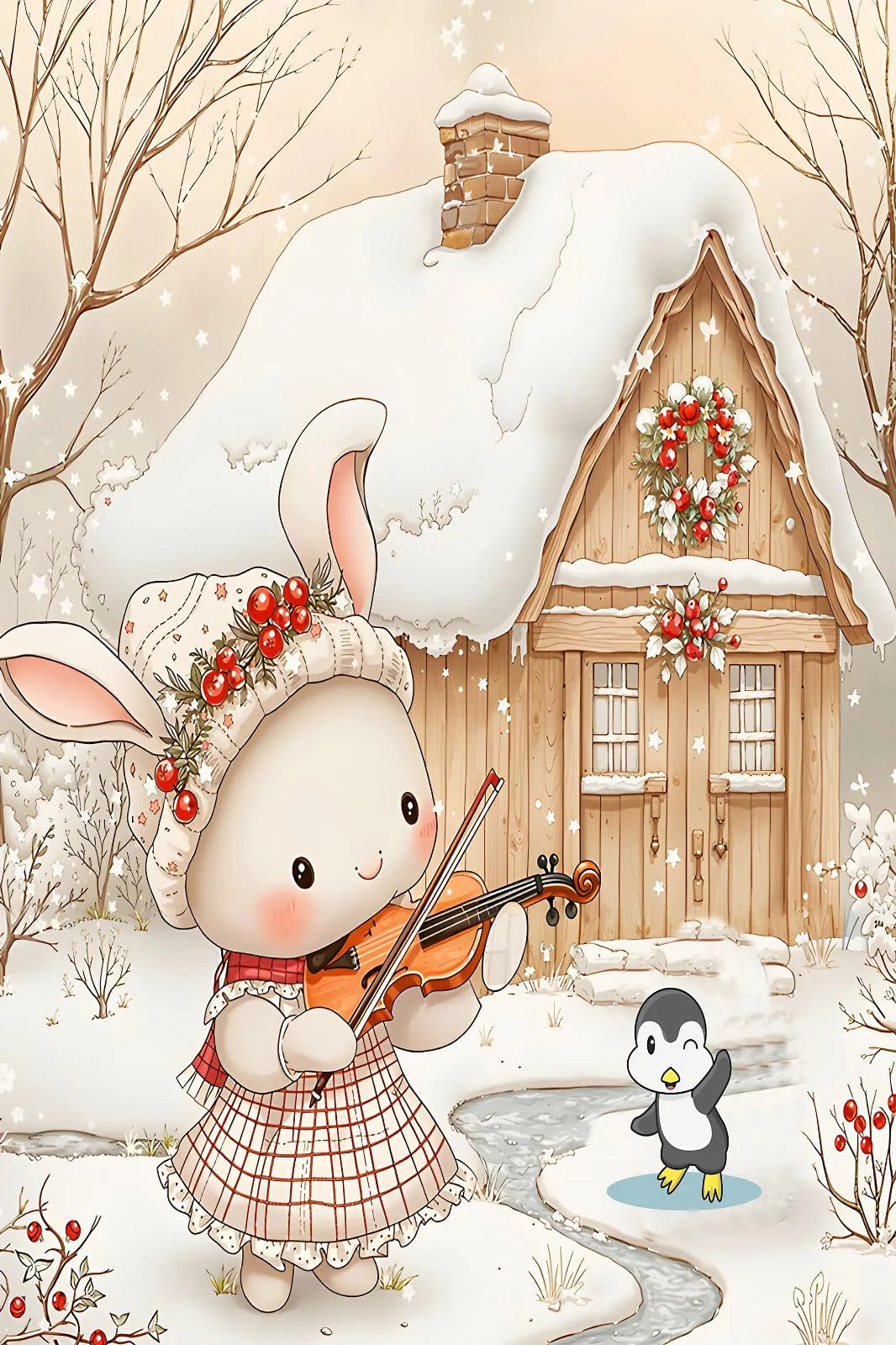 7D Effect Bedding Collection for kids - Snow Doll