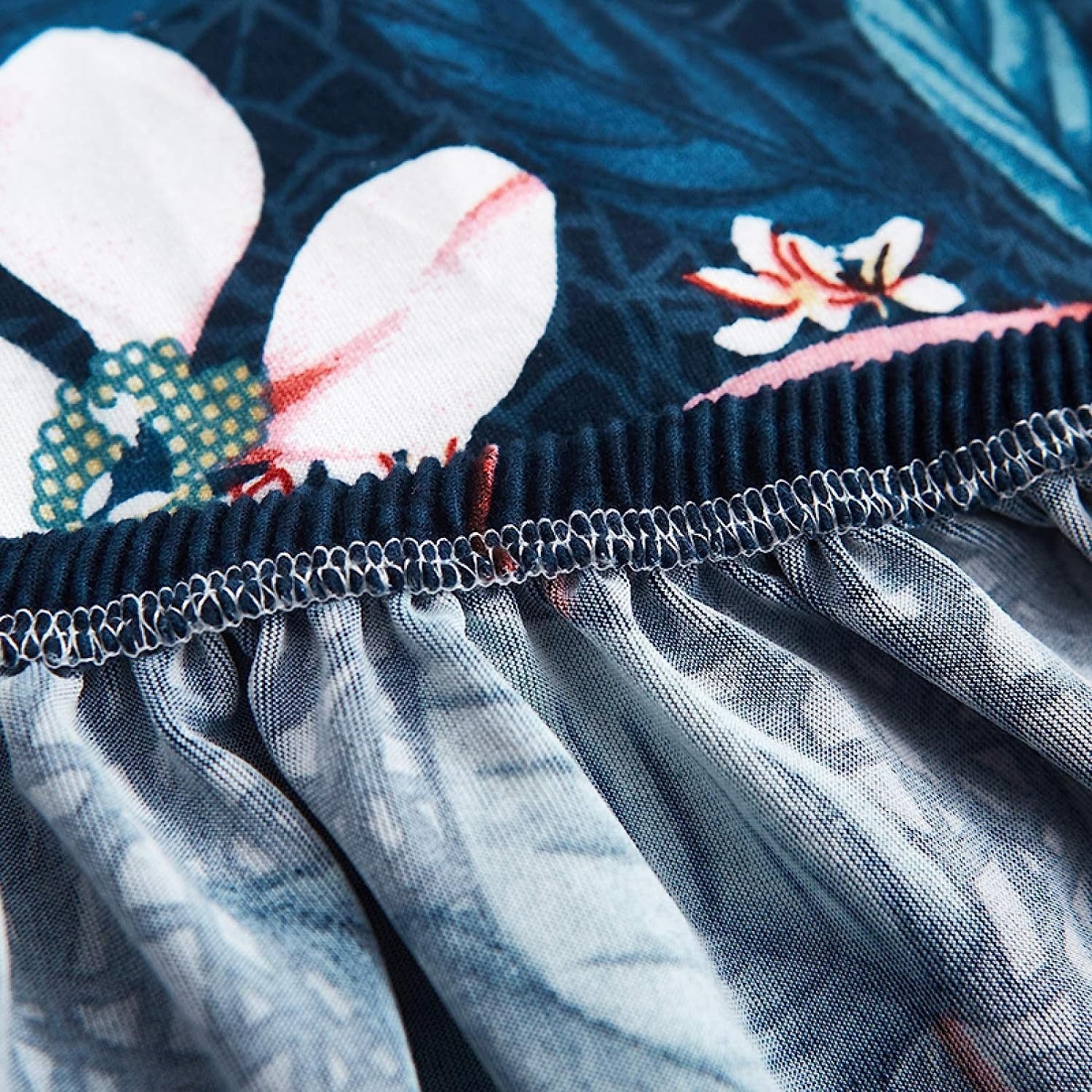 Fabrella Exclusive Stretchable Sofa Cover - Lotus Blue