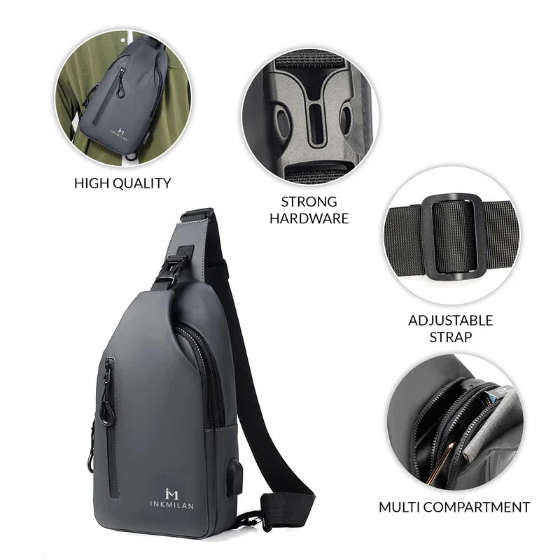 Drazo Cross Shoulder Chest Bag