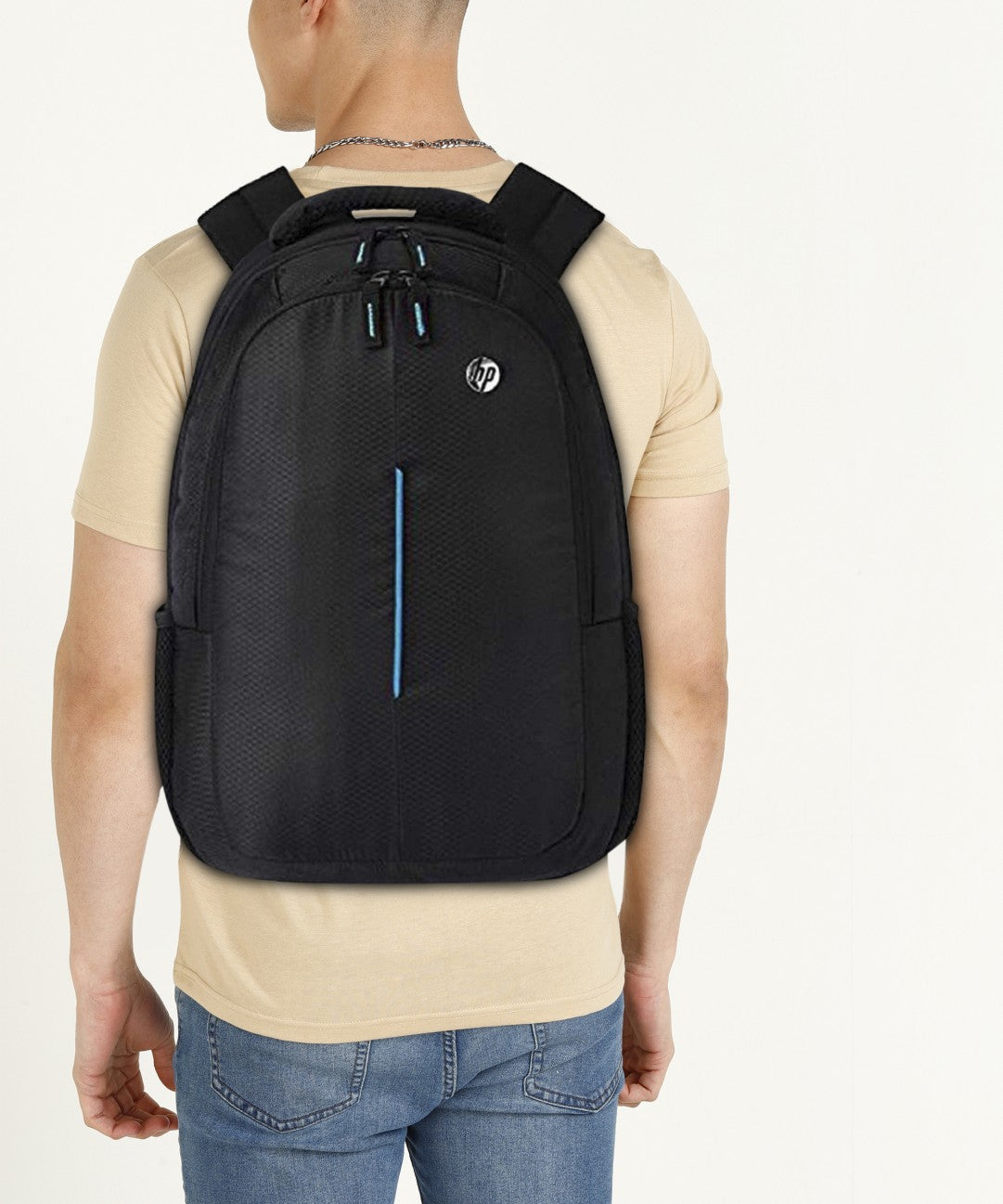 Branded Black Waterproof Laptop Backpack | HP | Dell | Lenovo
