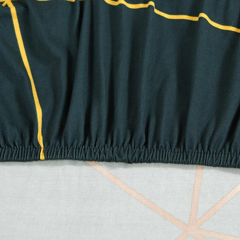 Fabrella Exclusive Stretchable Sofa Cover - Prism Gold