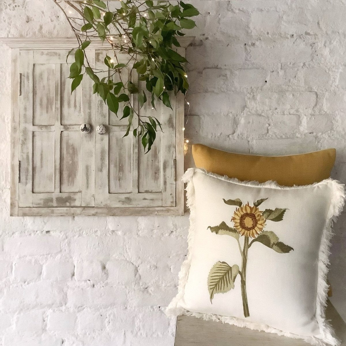 Flower Style Pillow Cover