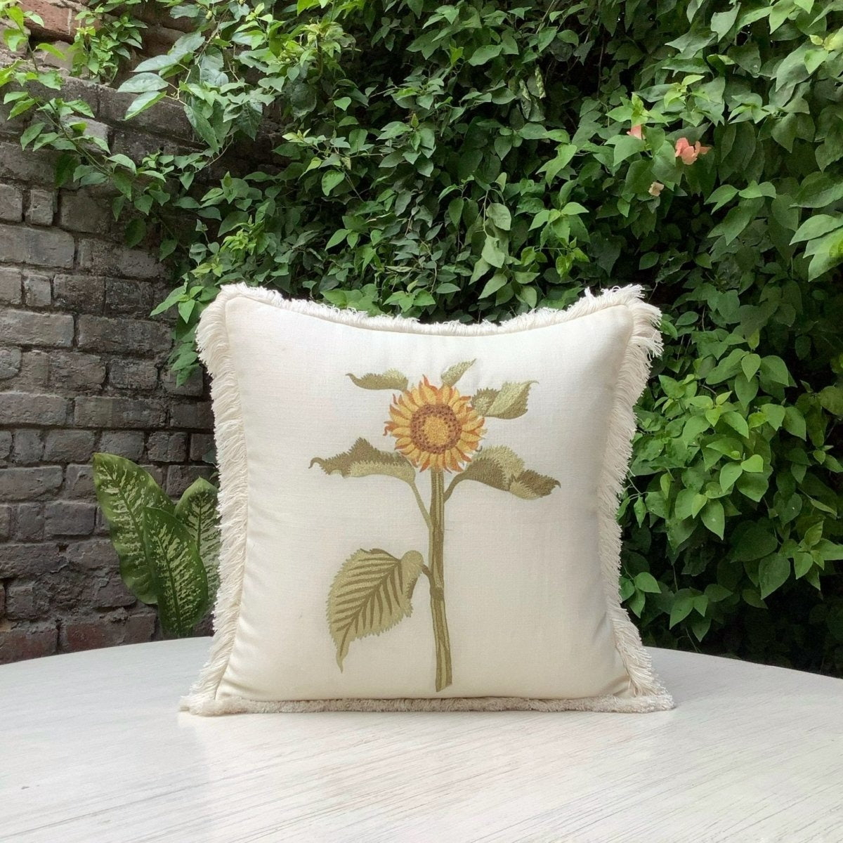 Flower Style Pillow Cover