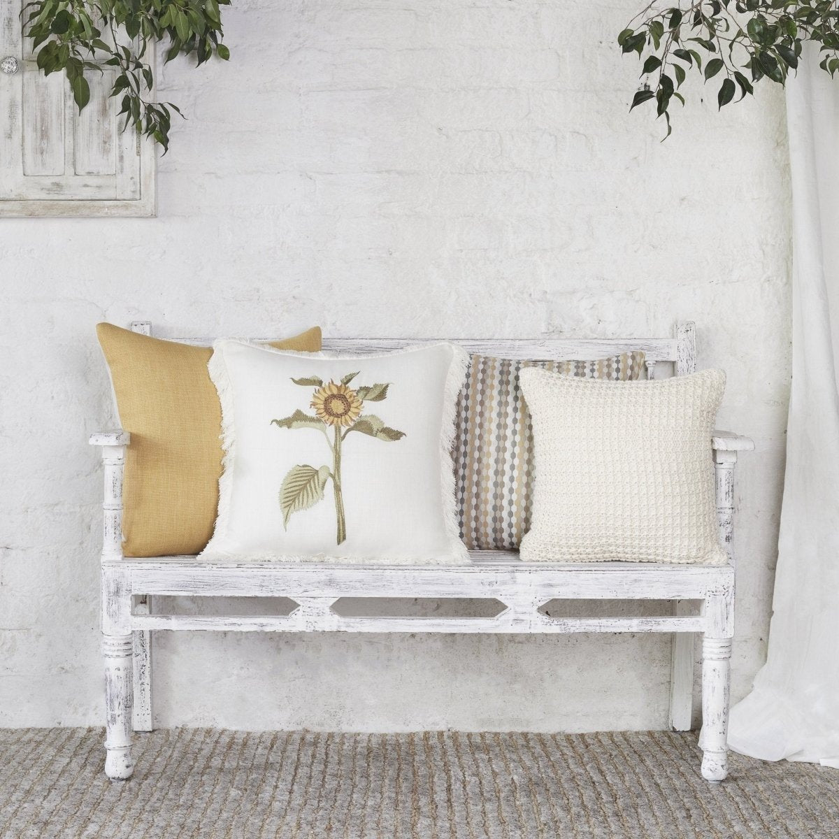 Flower Style Pillow Cover