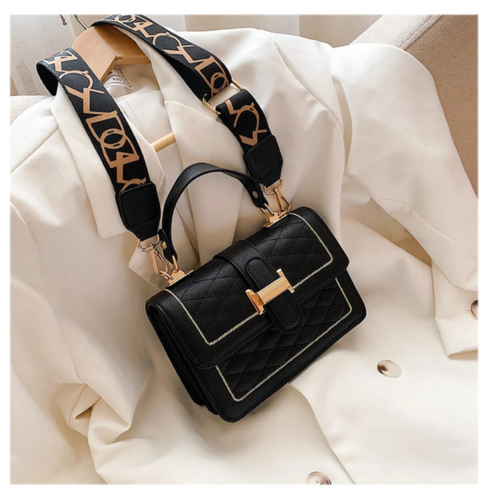 Drazo Clock Shoulder Bag