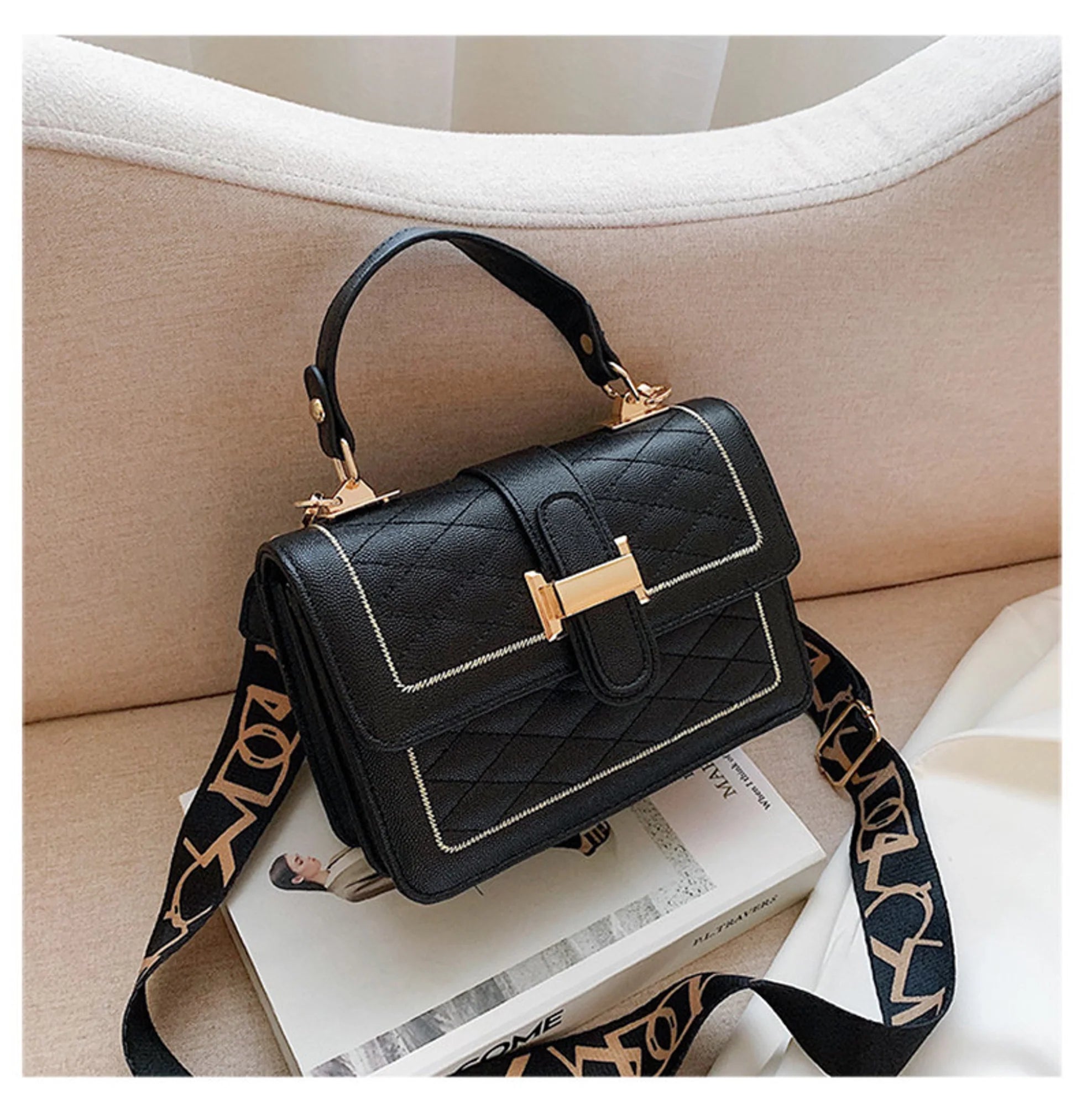 Drazo Clock Shoulder Bag