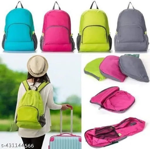 Light Weight Foldable Travel Backpack Bag