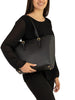Drazo leather black Tote bag