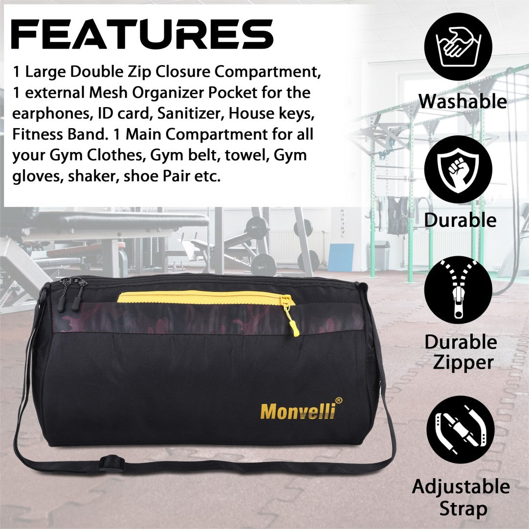 Drazo Monvelli 109 Gym Bag